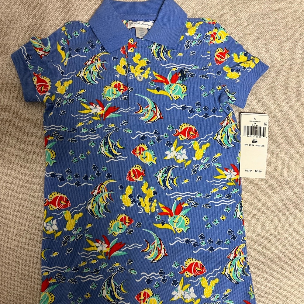 NWT Polo by Ralph Lauren Romper
